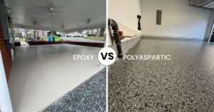 Epoxy vs Polyaspartic Garage Floor Coatings